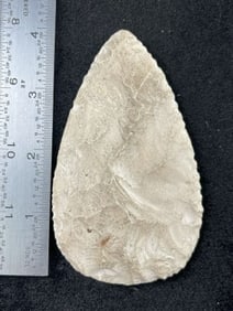 4 & 1/16" North Blade Indian Artifact Arrowhead