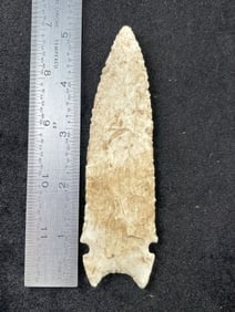 5 & 1/8" Graham Cave Indian Artifact Arrowhead