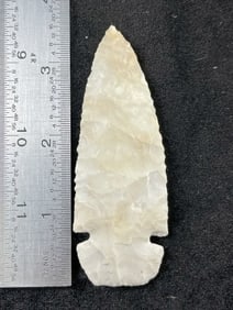 3 & 5/8" Dovetail Indian Artifact Arrowhead