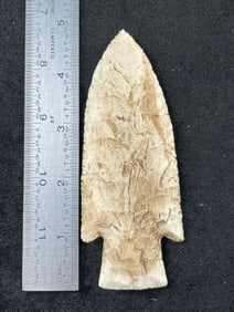 4 & 3/4" Hardin Indian Artifact Arrowhead