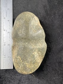 4 & 1/2" Grooved Axe Indian Artifact Arrowhead