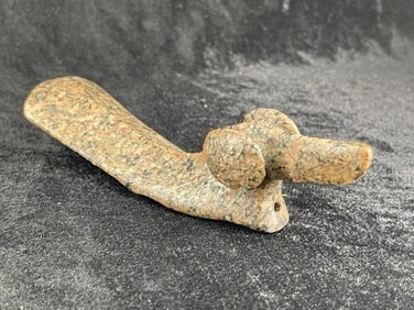 6" Popeyed Birdstone Indian Artifact Arrowhead