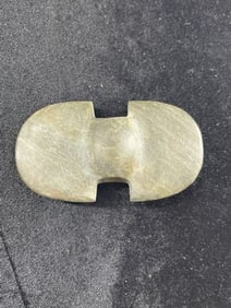 3 & 1/2" Paddle Bannerstone Indian Artifact Arrowhead