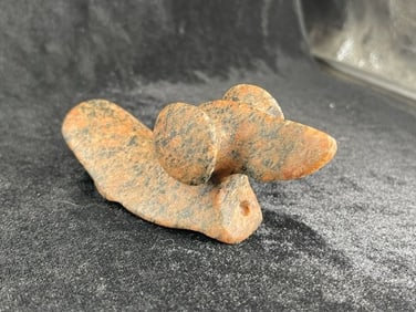 5" Popeyed Birdstone Quartz Indian Artifact Arrowhead