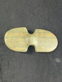 6 & 1/4" Paddle Bannerstone Indian Artifact Arrowhead