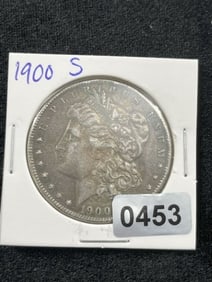 1900 S Morgan Silver Dollar Coin