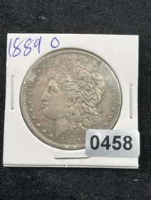 1889 O Morgan Silver Dollar Coin