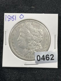 1881 O Morgan Silver Dollar Coin