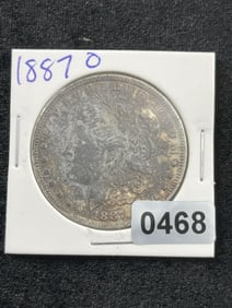 1887 O Morgan Silver Dollar Coin