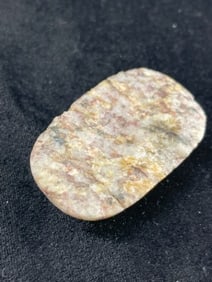 2 & 1/2" Quartz Boatstone Indian Artifact Arrowhead