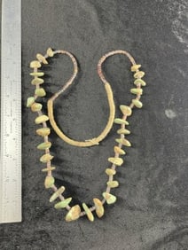 Trade Bead Necklace Indian Artifact Arrowhead