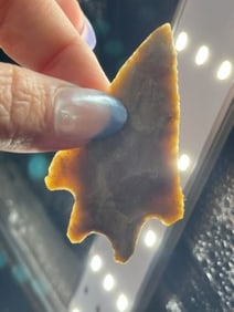 2 & 3/4" Pedernales Indian Artifact Arrowhead