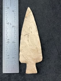 4 & 1/4" Hardin Indian Artifact Arrowhead