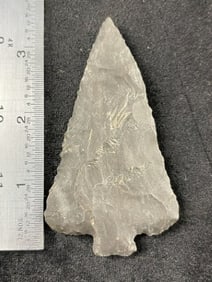 3 & 1/2" Decatur Indian Artifact Arrowhead