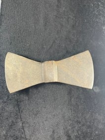 6 & 3/4" Bow-Tie Bannerstone Indian Artifact Arrowhead