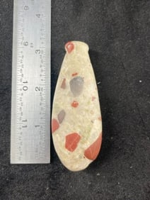 3 & 1/4" Plummet Indian Artifact Arrowhead