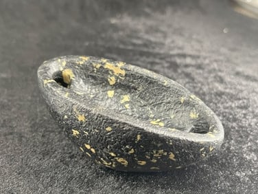 3 & 3/8" Boatstone Indian Artifact Arrowhead