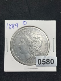1889 O Morgan Silver Dollar Coin