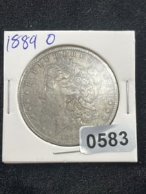 1889 O Morgan Silver Dollar Coin
