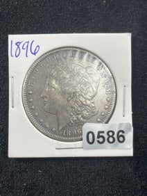 1896 Morgan Silver Dollar Coin