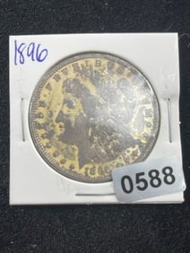 1896 Morgan Silver Dollar Coin