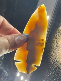 3 & 7/8" Dovetail Indian Artifact Arrowhead