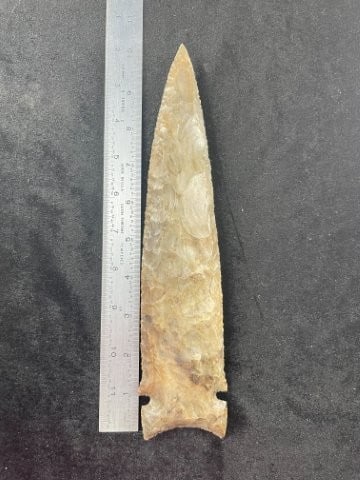 10 & 1/4" Spear Head Indian Artifact Arrowhead (1 of 3)