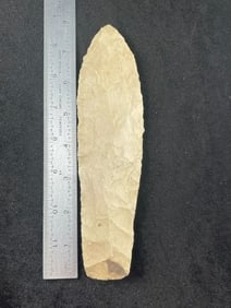 7 & 3/4" Sedalia Blade Indian Artifact Arrowhead