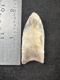 Folsom Indian Artifact Arrowhead