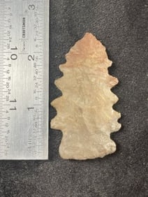 2 & 3/8" Pine Tree Indian Artifact Arrowhead