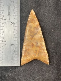 2 & 1/2" Dalton Indian Artifact Arrowhead