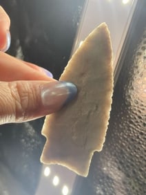 3 & 3/8" Scottsbluff Indian Artifact Arrowhead