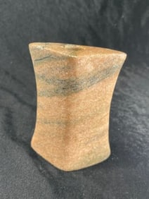 4 & 7/8" Bannerstone Indian Artifact Arrowhead