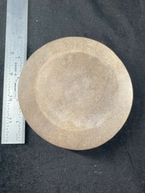 4 & 3/4" Discoidal Indian Artifact Arrowhead