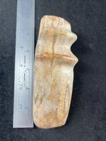 5 & 1/4" Grooved Axe Indian Artifact Arrowhead