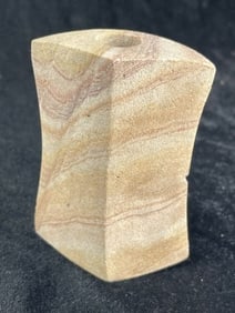 3 & 3/8" Bannerstone Indian Artifact Arrowhead