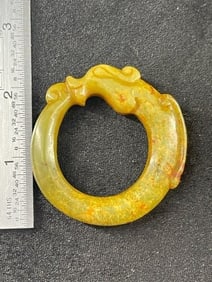 Chinese Jade Hongshan Figurine