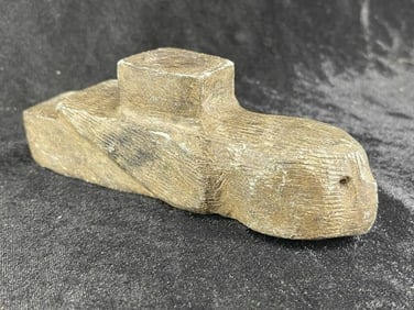 6" Hawk Effigy Pipe Indian Artifact Arrowhead