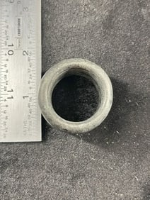 Stone Ear Spool Indian Artifact Arrowhead