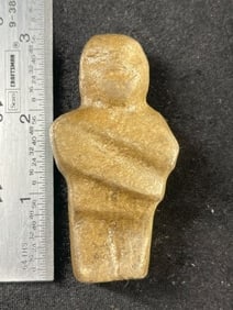 Stone Human Effigy Indian Artifact Arrowhead