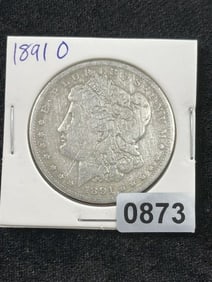1891 O Morgan Silver Dollar Coin