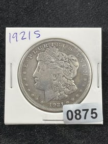 1921 S Morgan Silver Dollar Coin