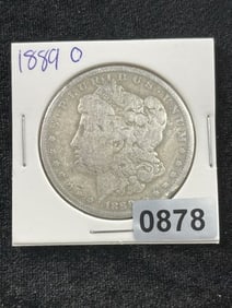 1889 O Morgan Silver Dollar Coin