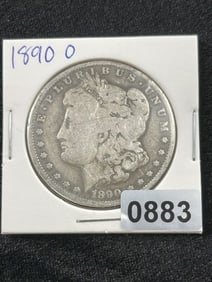1890 O Morgan Silver Dollar Coin