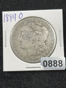 1889 O Morgan Silver Dollar Coin