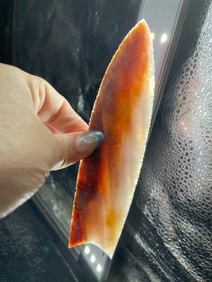 Very Colorful Thin Well Made Clovis Indian Artifact Arrowhead