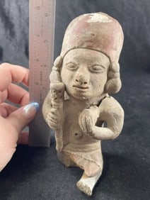 Pre- Columbian Pottery Vessel Indian Artifact Arrowhead