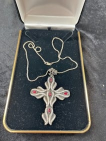 Sterling Silver Necklace and Chain