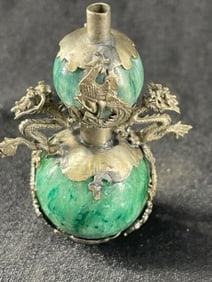 Very Ornate Gun Powder Vessel