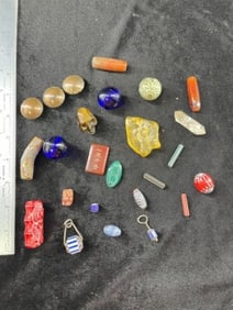 Group of Various Beads and Pendants